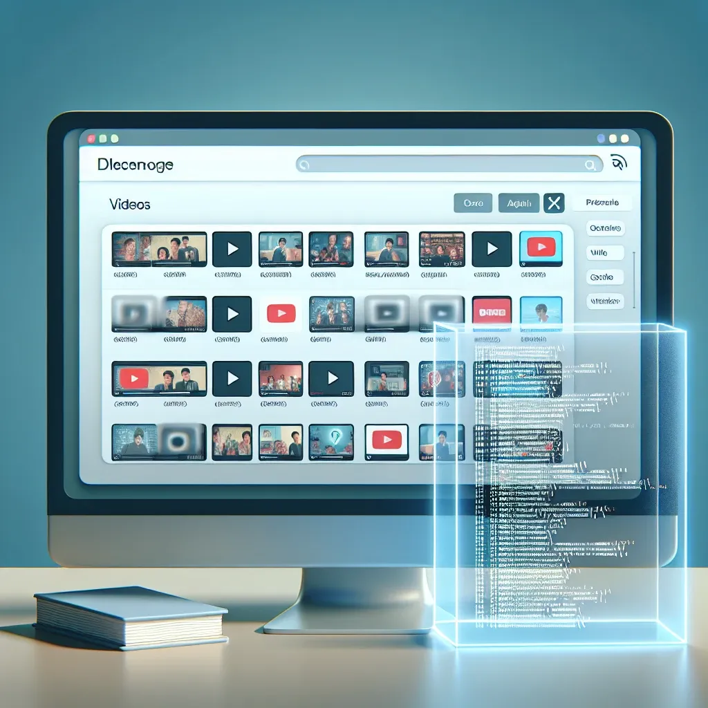 "Ilustrasi Kominfo mengeluarkan aturan wajib transparansi algoritma platform video, menunjukkan perangkat lunak analitik dan grafik interaktif di layar komputer yang mencerminkan perubahan dalam kebijakan media digital."